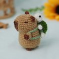 thumbnail image 5 of Capybara DIY Crochet Kit Beginner Starter Set With Yarn And Hook 15x10cm, 5 of 5