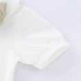 thumbnail image 5 of LWNYDPLSD Wedding Ring Bearer Outfits for Baby Boy Suit Newborn Boy Vest Short Sleeve Bowtie Shirt Suspender Summer Gentleman Shorts Wedding Graduation Dress Party Sets Infant Boy Clothes, 5 of 8