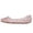 Pink, variant on CIENVNSTG Sparkly Sandals For Women Flat Jelly Shoes Slip On Hollow Out Loafers Summer Plastic Breathable Beach Shoes Black 36