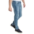 thumbnail image 2 of Hawks Bay Men'S Slim Tapper Rip & Repair Jean Light Blue 36, 2 of 3