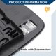 thumbnail image 4 of Reemplazo de vidrio del espejo con placa de respaldo para Chrysler 200 300 para Dodge Charger 2011-2021 lado izquierdo 1 juego, 4 of 6