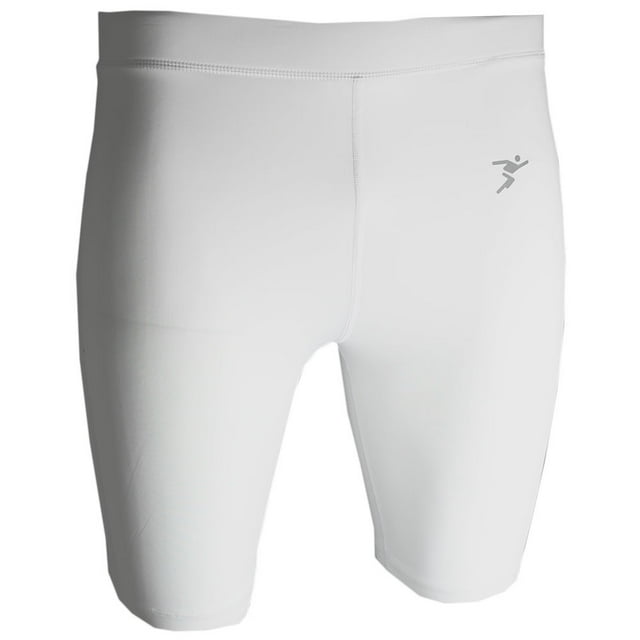 Precision - Pantalón Corto Deportivo de Base Essential (Blanco)