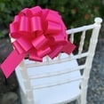 thumbnail image 5 of Large Hot Pink Fuchsia Pull Bows - 9" Wide, Set of 6, Easter, Spring, Mother's Day, Gift Bows, Birthday, Valentine's Day, Baby Shower, Fundraiser, Presents, Breast Cancer Awareness Ribbon,, 5 of 6