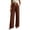 Z20 Brown, variant on Mifsaly Casual Dress Pants for Women High Waisted Pleated Wide Leg Trousers Button Front Business Casual Work Slacks with Pockets Brown,M