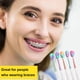 thumbnail image 4 of Cuidado bucal de tres lados, limpiador de lengua, cerdas suaves Summit+, agarre ergonómico, diseño innovador para una mejor salud bucal, paquete familiar para dientes y encías sensibles, 4 of 5