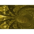 thumbnail image 1 of Ahgly Company Machine Washable Indoor Rectangle Transitional Dark Yellow Green Area Rugs, 5' x 8', 1 of 7