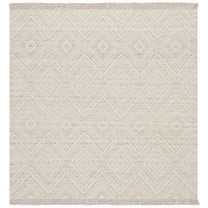 SAFAVIEH Kilim Shannon Diamond Area Rug, Beige/Ivory, 6' x 6' Square