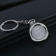 thumbnail image 3 of Personalized Photo Keychain Custom Picture Frame Alloy Keyring Gift for Couples, 3 of 5