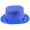 blue, variant on Satin Top Hat for Adults with Satin Band St. Patrick's Leprechaun Hat for Party Black