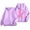 Purple, variant on NinXxx Women's Winter Lined Hoodie Streetwear Sweatshirt Cold Weather Purple S