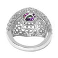 thumbnail image 3 of Sterling Silver with Mystic Topaz and White Topaz Dome Ring, 3 of 3