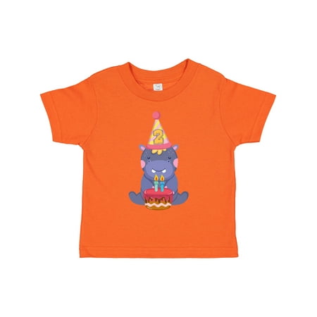 

Inktastic Hippo 2nd Birthday Boys or Girls Toddler T-Shirt