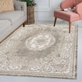 thumbnail image 3 of JONATHAN Y MODERN PERSIAN 8 x 10 Area Rug, Rosalia Cottage Medallion - Beige/Ivory, MDP401D-8, 3 of 11