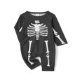 thumbnail image 4 of Pyjamas d'Halloween Assortis pour la Famille, Squelette Drôle Imprimé, Pyjamas de Détente pour Hommes, Femmes et Enfants, 4 of 7