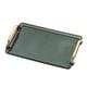 thumbnail image 2 of Bandeja rectangular para servir, organizador de platos para servir, bandeja de mostrador, bandejas para servir verde oscuro, 2 of 8