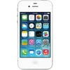 Straight Talk Apple iPhone 4S 8GB White Refurbished Prepaid Smartphone w/ Bonus $45 Unlimited Plan