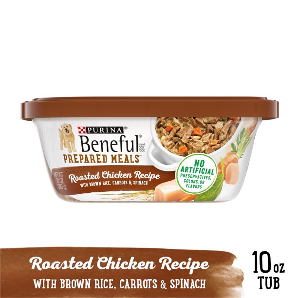 Purina Beneful High Protein, Wet Dog Food With Gravy, Prepared Meals