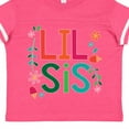 thumbnail image 4 of Inktastic Lil Sis Girls Sister Announcement Girls Toddler T-Shirt, 4 of 5