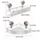 thumbnail image 2 of Estante organizador de baño Bearachild ABS con ganchos gris, 2 of 6