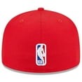 thumbnail image 4 of Men's New Era  Red Atlanta Hawks 2023 NBA Draft 59FIFTY Fitted Hat, 4 of 4