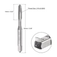 thumbnail image 2 of Unique Bargains 3/16-24 BSW High Speed Steel Machine 3 Flutes Spiral Point Thread Tap Uncoated, 2 of 5