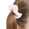 thumbnail image 3 of Soft Silk Scrunchies For Women - 100% Mulberry Silk Ropes Hair Bands, 3 of 6
