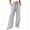 A-Gray, variant on SYwaren Women's Drawstring Sweatpants Loose Casual Elastic Waist Solid Color Pull-On Active Pants with Pockets