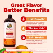 MaryRuths Liquid Multivitamin + Hair Growth Clinically Tested Lustriva Biotin 10000mcg, Adults Ages 18+, 30 fl oz