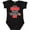 AB-Black, variant on Inktastic Little Sister and Biggest Fan Baseball Glove and Bat Girls Baby Bodysuit