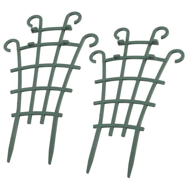 Sugeryy 2 Pcs Plant Climbing Trellis DIY Garden Plastic Mini