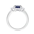 thumbnail image 4 of Everly Women's Sapphire 14K White Gold Engagement Ring, 4 of 7