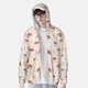 thumbnail image 2 of Balery Flat Mushrooms Sudadera ligera de manga larga con capucha y protección solar UPF 50+ para hombre y mujer, ideal para pesca y running-Medium, 2 of 7