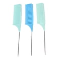 thumbnail image 2 of Hair Comb, Professional Reliable Glossy Round Foiling Comb  For Salon For Barber Shops For Individual Hairdressing Set 1,Set 2,Set 3,Set 4, 2 of 8