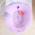 thumbnail image 3 of MERIGLARE Adult Sitz Bath Toilet Perineal Soaking with Flusher Hemorrhoidal Relieve, 3 of 9