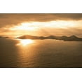 thumbnail image 2 of Millet, Karyn 24x17 White Modern Wood Framed Museum Art Print Titled - Island Sunset I, 2 of 4
