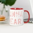 thumbnail image 4 of CafePress - Momma Bear Pink Mug - 11 oz Ceramic Mug - Novelty Coffee Tea Cup, 4 of 6