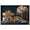 Black Frame, variant on Tiger Glam Gift Boxes Canvas Fashion Art Felines by Art Remedy, Black Frame, 36 x 24