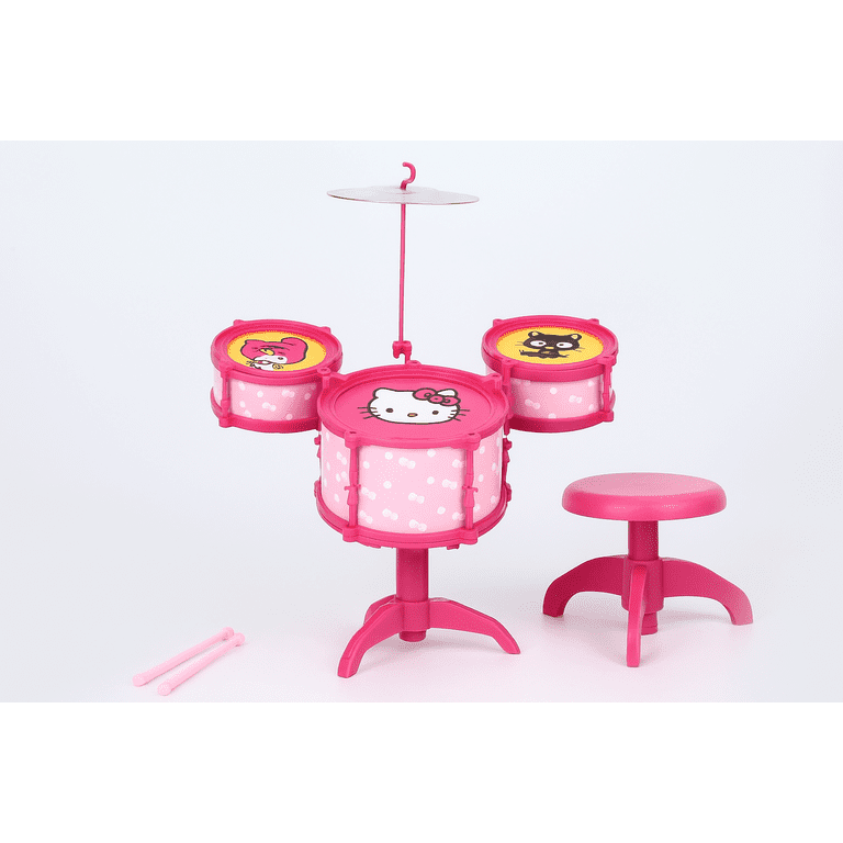 ハローキティ ドラムバスケット Amazon.com: Hello Kitty Toy Drum Set