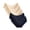 C, variant on Womens Bikini Briefs Underwear Pack Non-Trace Ice Silk Breathable Midwaist Solid Panties Saving on Clearance