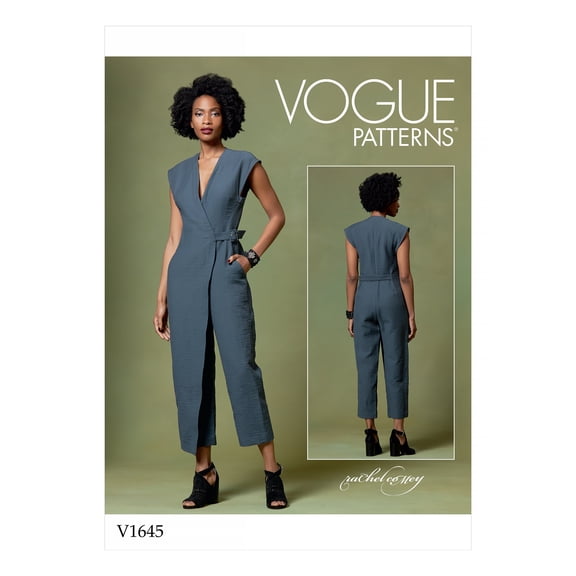 Vogue Patterns Pattern: Rachel Comey, Misses' Jumpsuit Sizes L-XL