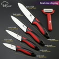 thumbnail image 4 of Myvit Ceramic Knife Set Kitchen Chef Knife 4-Pack Fruit Paring Knives,3",4",5",6", 4 of 7