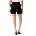 thumbnail image 2 of Gloria Vanderbilt Women's High Rise Amanda Shorts, 6" Inseam, 2 of 3
