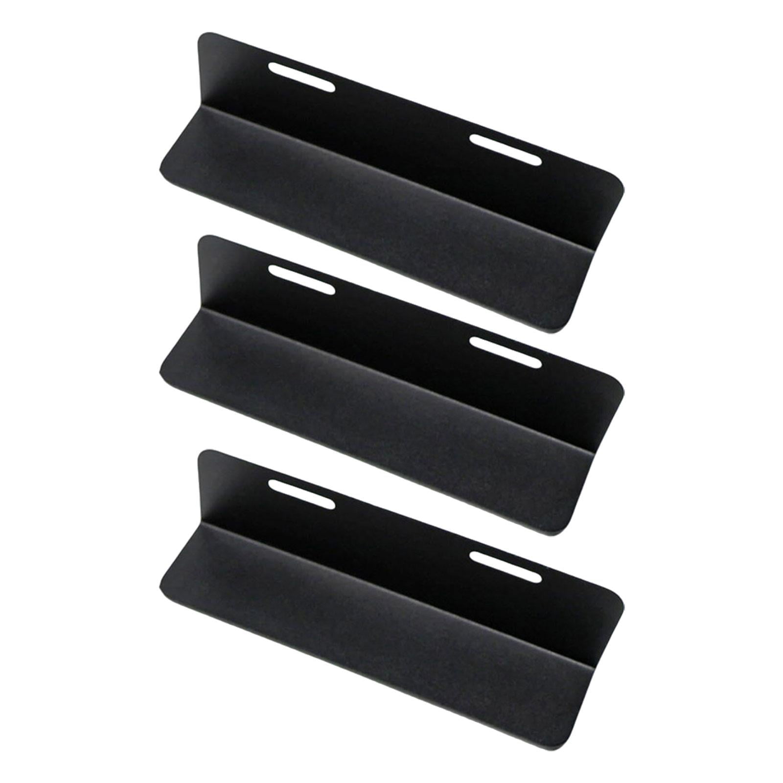 3 Pieces Car Trunk Organizer Dividers Cargo Containment Automotive Accessories 19x50cm Sturdy Metal for Vehicle Trunks