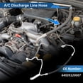 thumbnail image 2 of Manguera de Refrigerante de A/C para BMW 740i 2009-2015 Línea de Manguera de Aire Acondicionado No.64539120007 Caucho Hierro, 2 of 6