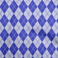 thumbnail image 1 of oneOone Polyester Spandex Blue Fabric Check Argyle Sewing Craft Projects Fabric Prints By Yard 56 Inch Wide, 1 of 4