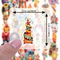 thumbnail image 6 of 35pcs-50pcs Adorable Animal Stickers Funny Clown Stickers Colorful Carnival Stickers for Luggage Laptop Suitcase, 6 of 9
