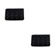 thumbnail image 4 of Qarigey Correa de extensión Extensores de sujetador Hebilla 4 Accesorios de gancho Botones elásticos Reemplazo íntimo 3 filas Ropa interior negro 2Conjunto, 4 of 6