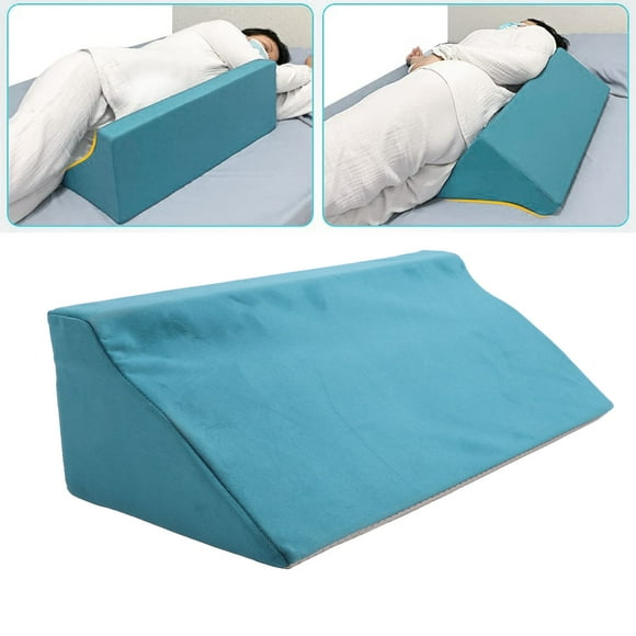 Bed Wedge Pillow, Comfortable Body Side Wedge Pillow Prevent Bedsores Triangle for Side Sleeper