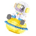 thumbnail image 4 of Lindo bloque de construcción, bloques de construcción de astronauta con juguetes de astronauta, bloques de construcción de astronauta con luz de alta capacidad, 4 of 8