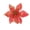 red, variant on 10Pcs Glitter Poinsettia Flowers Christmas Tree Ornaments, Artificial Poinsettias Bushes Christmas Decorations for Xmas Holiday Wedding , 5.2-inch